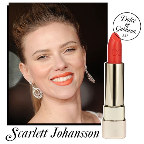 dolce gabbana lipstick scarlett johansson|scarlett johansson lashes.